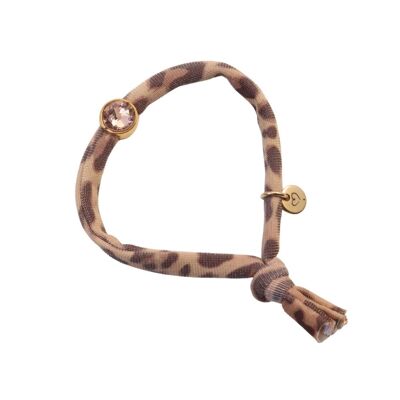 LOVEissue elastic Bracelet kids | With Swarovski rose gold