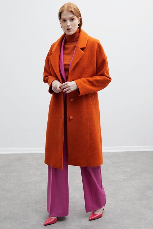 Kris Coat 0434 - Orange