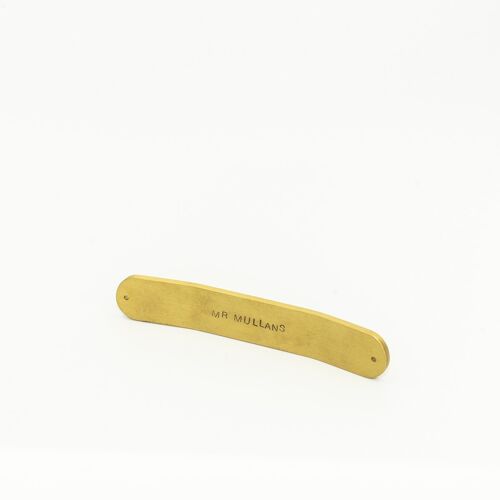 INCENSE STICKS BRASS HOLDER - Matte