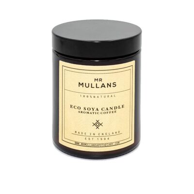 VELAS AROMÁTICAS MR MULLAN (cuatro aromas disponibles) 200g - Café Aromático