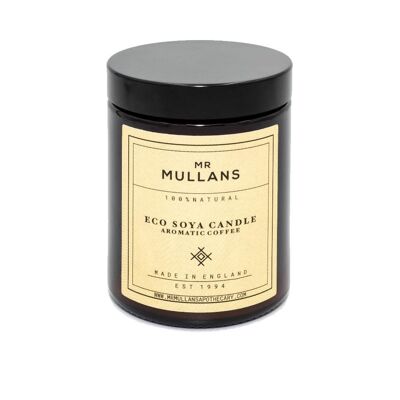 CANDELE PROFUMATE DEL SIGNOR MULLAN (quattro profumazioni disponibili) 200g - Caffè Aromatico