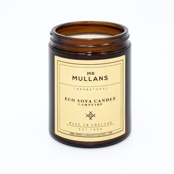 BOUGIES PARFUMÉES MR MULLAN (quatre parfums disponibles) 200g - Cuir Toscan 5