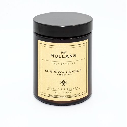 MR MULLAN'S SCENTED CANDLES (four scents available) 200g - Campfire