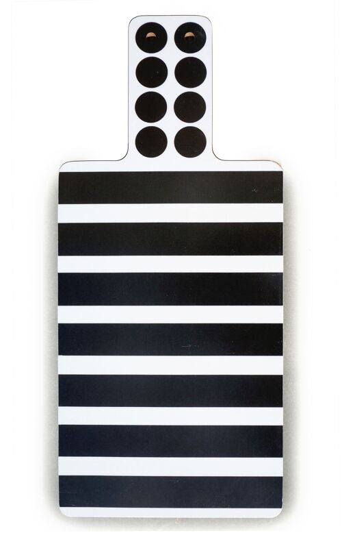 Cutting board / black stripes