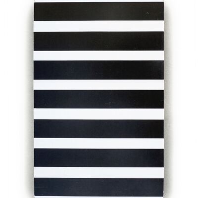 Cutting board / black stripes