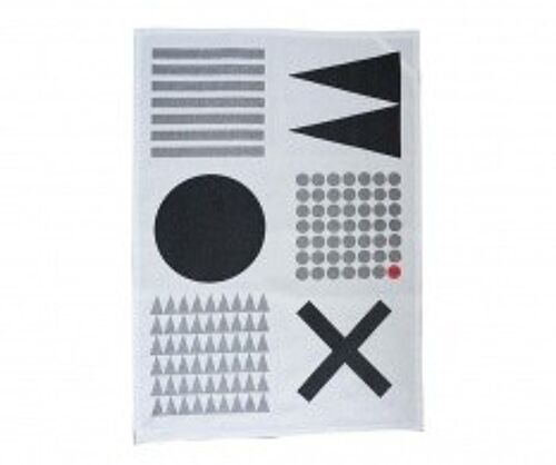 DIDO Kitchen Towel / Black and Shade