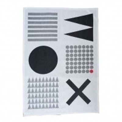 DIDO Kitchen Towel / Black and Shade