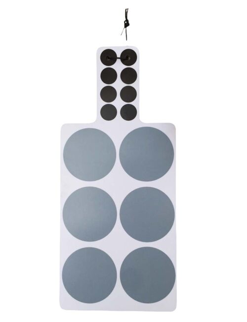 Cutting board / gray dots