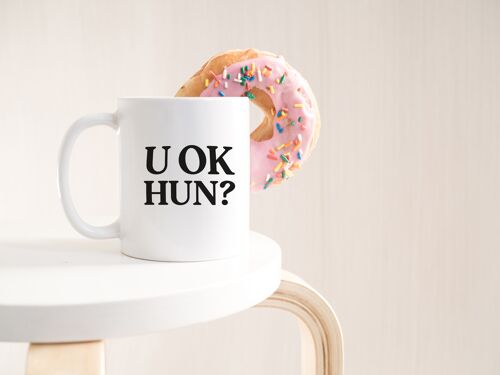 U OK Hun? Graphic Quote Mug