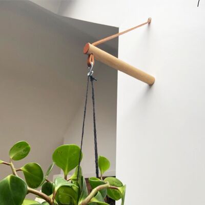 Peg Plant Hanger Tan