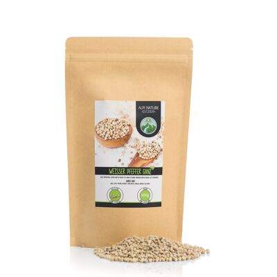 Poivre blanc en grains 500g