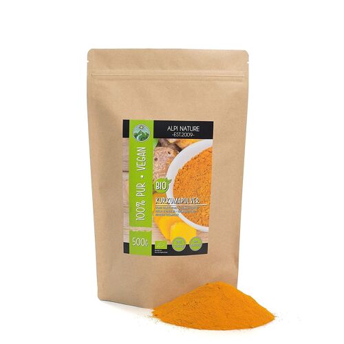 Organic turmeric powder 500g