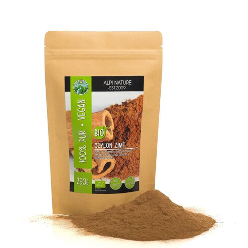 Organic Ceylon cinnamon powder 250g