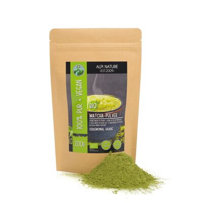 Organic matcha tea powder 200g