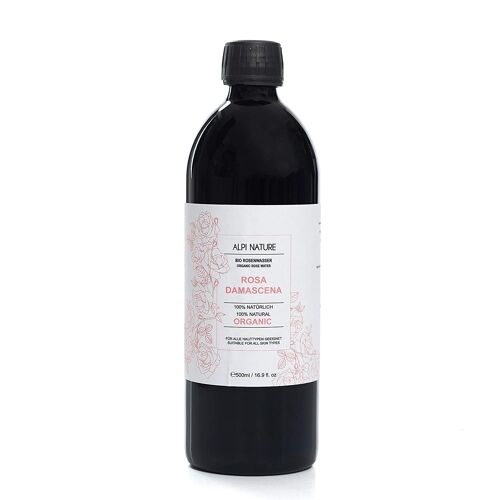Organic rose water 500ml