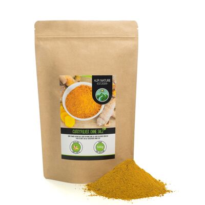 Curry in polvere senza sale 500g