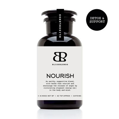 TEA NOURISH Apothecary jar - Organic herbal tea blend