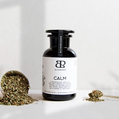 TEA CALM Apothecary jar - Organic herbal tea blend