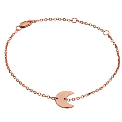 18ct Rose Gold  Vermeil Moon Bracelet