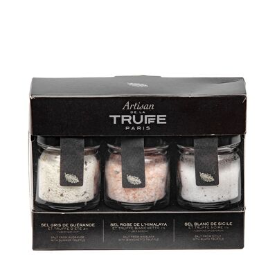 Mini-salts trio box with truffle