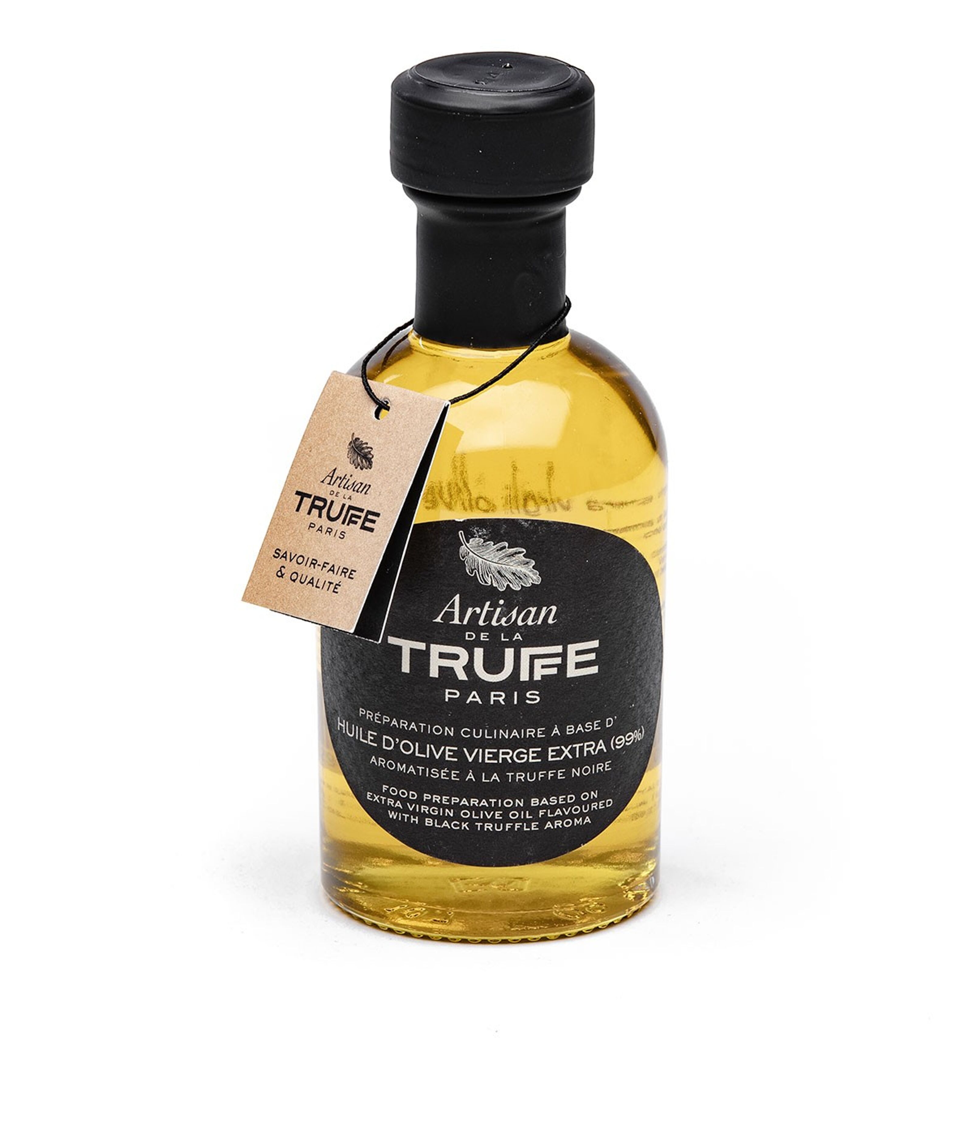 Huile d'olive vierge extra aromatisée truffe noire - 100ml