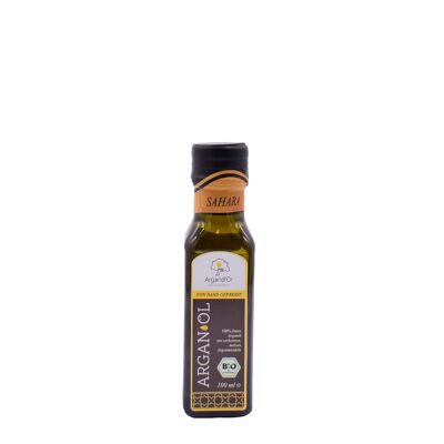 Aceite de argán orgánico Argand'Or Sahara (aceite comestible gourmet, región de SAHARA) - sin tostar -100ml