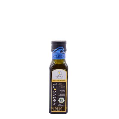 Aceite de argán orgánico Argand'Or Atlantik (aceite comestible gourmet, región ATLÁNTICA) - tostado -100 ml