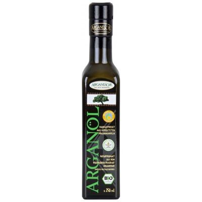 Aceite de argán orgánico Argand'Or Klassik Premium (aceite comestible gourmet) - tostado - 250ml