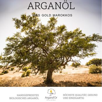 Huile d'argan bio Argand'Or Klassik Premium (huile alimentaire gourmande) - torréfiée - 250ml 4