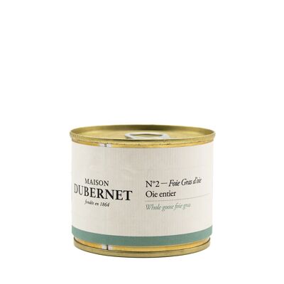 Foie gras d'oca intero in scatola 130 g