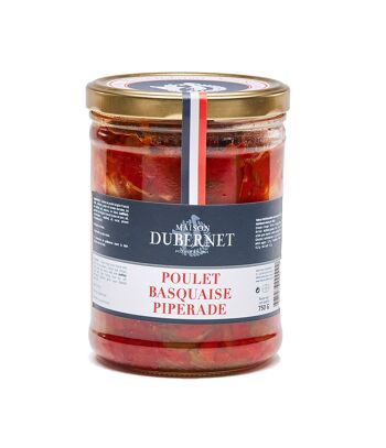 Poulet Basquaise 750g Maison Dubernet