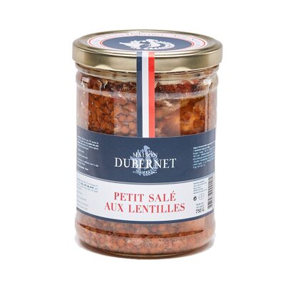 Small salted lentils
