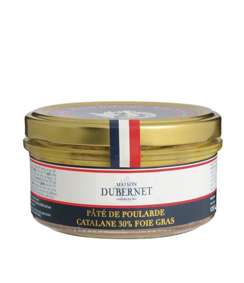 Pâté de poularde catalane au foie gras