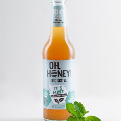 Oh chérie C'est du thé glacé bio à la menthe