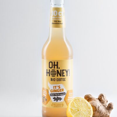 Oh chérie C'est du thé glacé bio au gingembre
