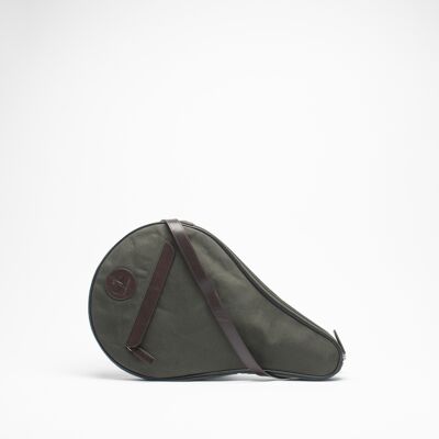Canvas Padel Case Olive Green