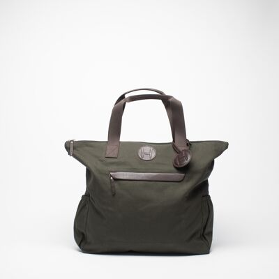 Canvas Tote Bag Olive Green