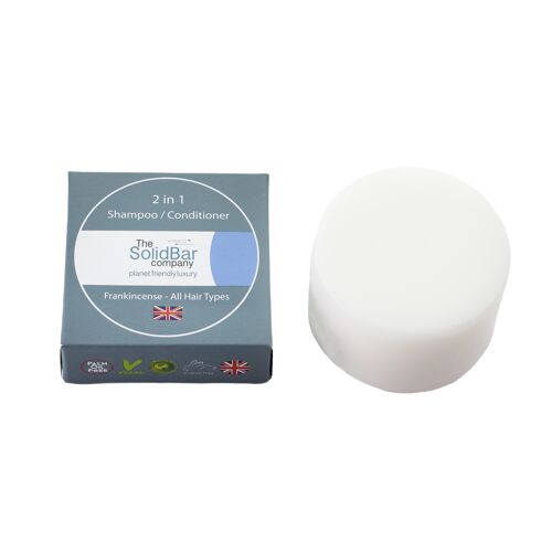 Hair Shampoo /Conditioner Bar 2-in-1 Frankincense  - (Standard)