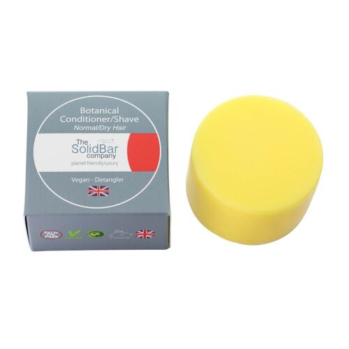 Luxury Botanical Conditioner/Shave Bar For 'Normal/Dry' Hair (Small)