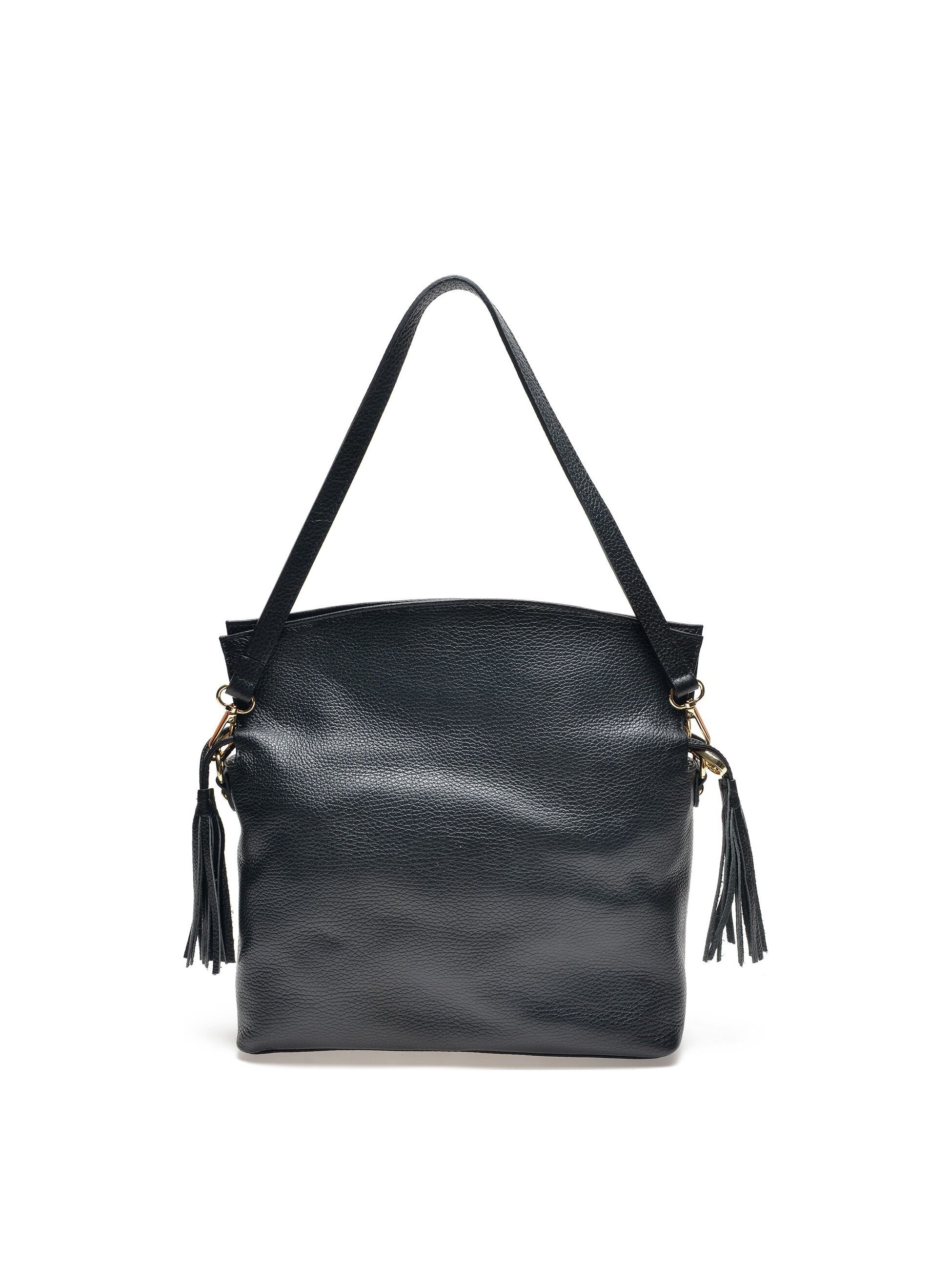 AW21 IR 1733_NERO_Top Handle Bag