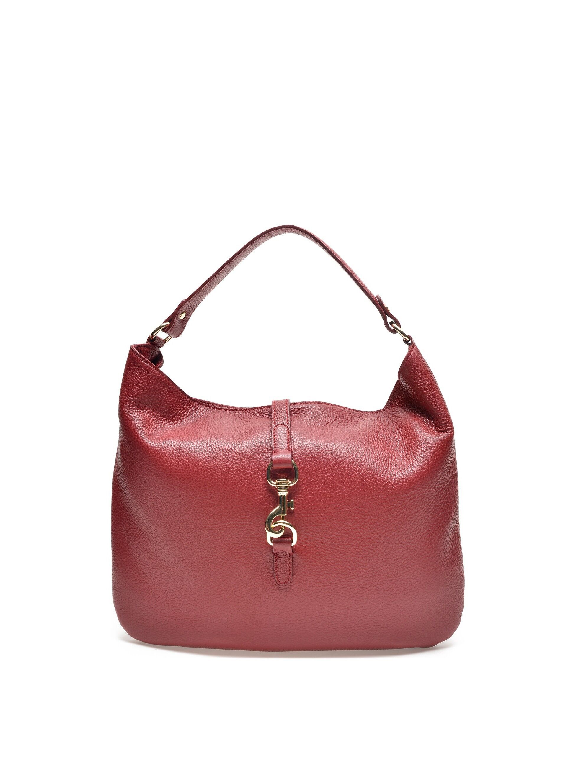 AW21 IR 1735_ROSSO_Borsa con manico superiore