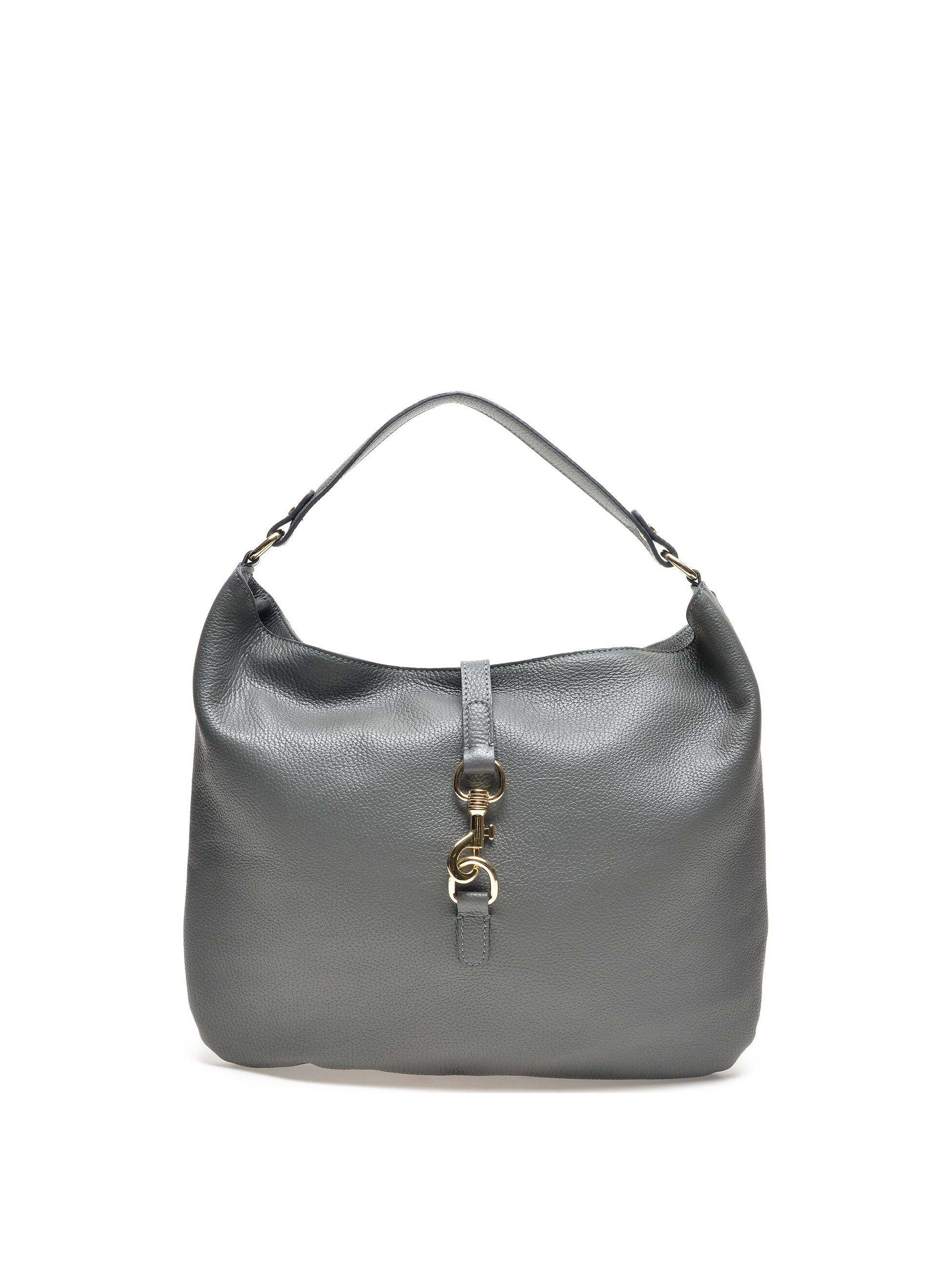 AW21 IR 1735_GRIGIO_Borsa con manico superiore