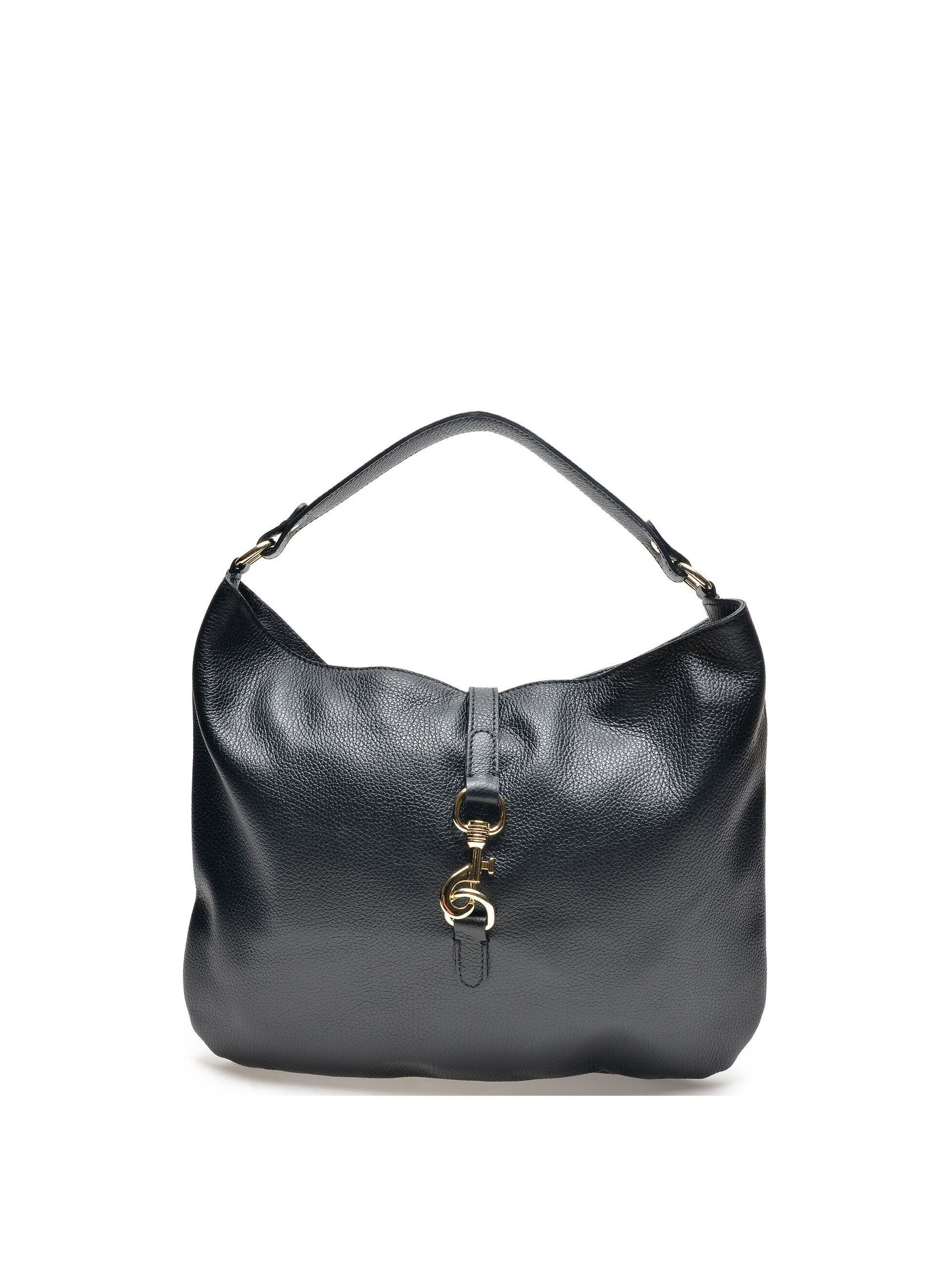 AW21 IR 1735_NERO_Borsa con manico superiore