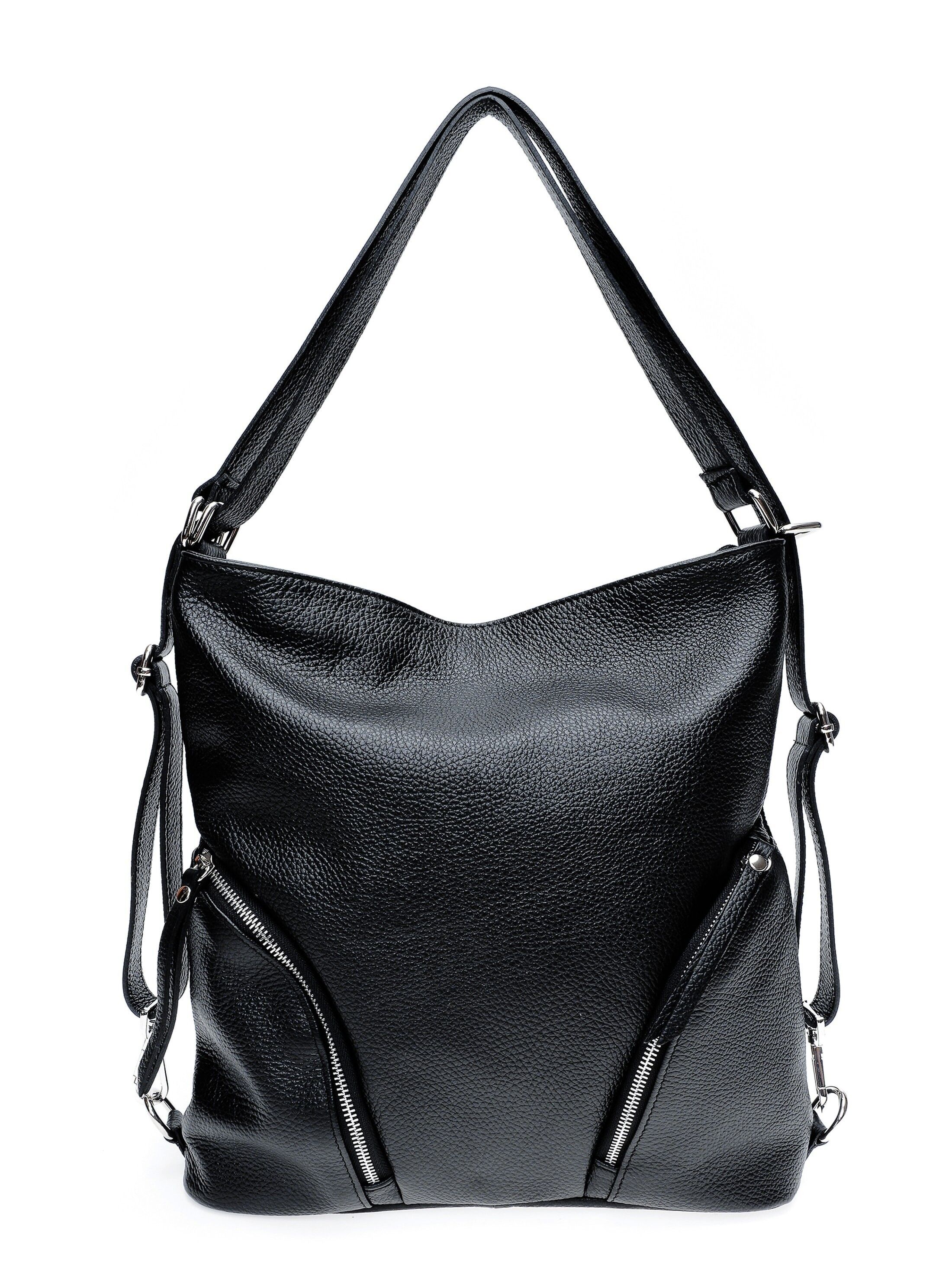 AW21 IR 1641_NERO_Borsa con manico superiore