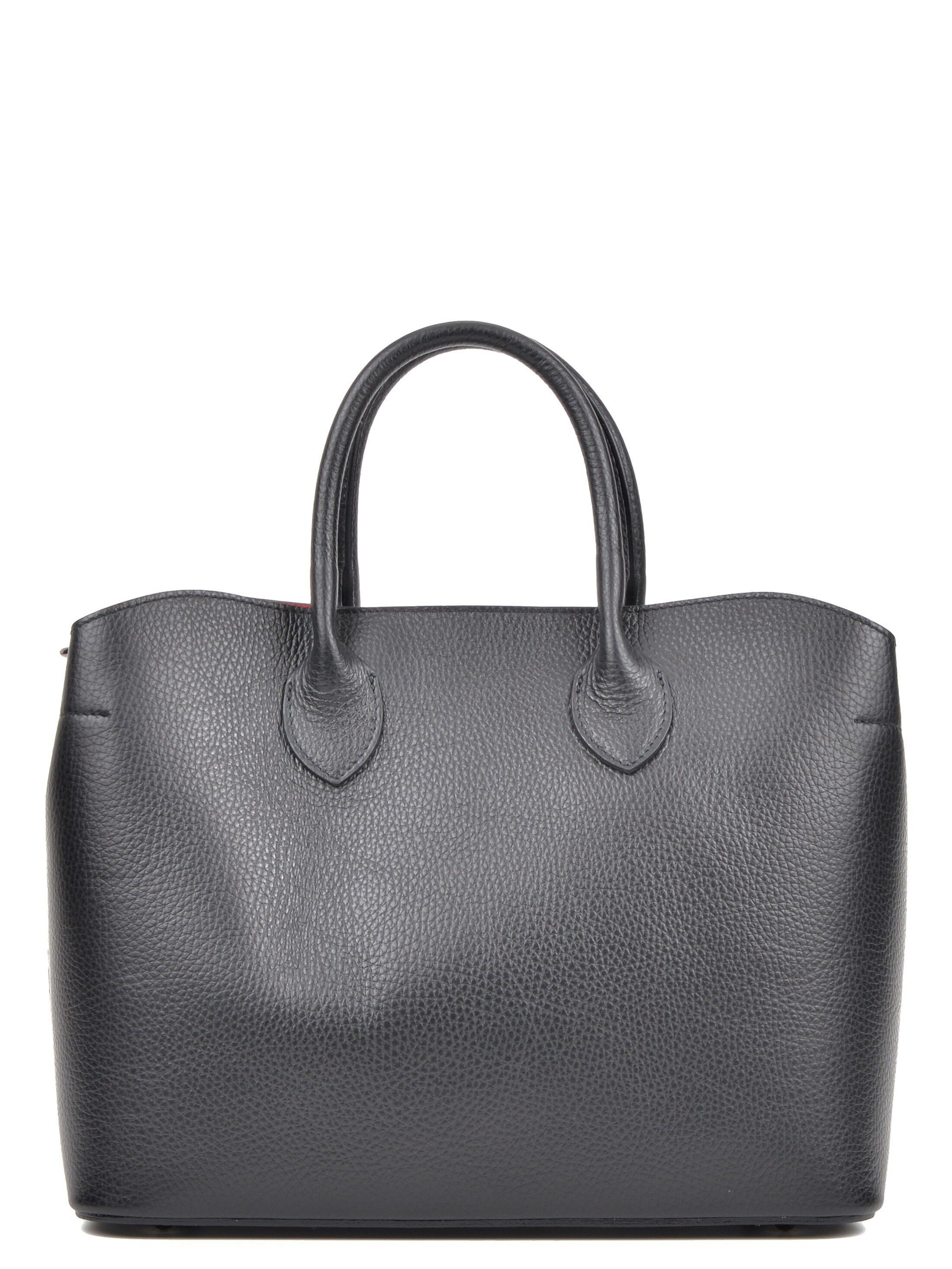 AW21 IR 1382_NERO_Borsa con manico superiore