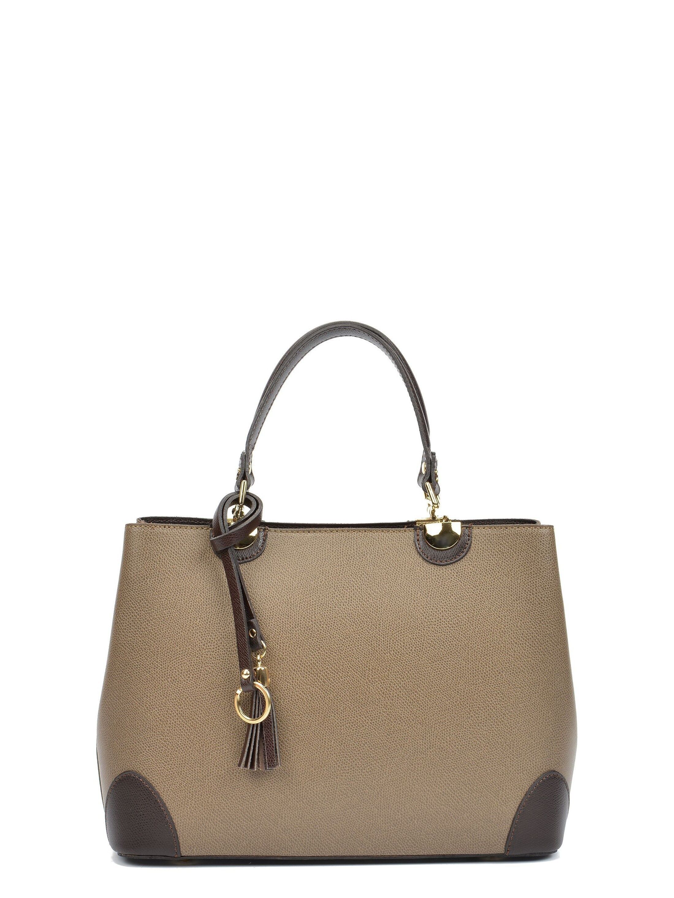 AW21 IR 462_TESTA MORO FANGO_Borsa con manico superiore