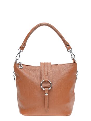 AW21 IR 1643_COGNAC_Sac à poignée supérieure 1