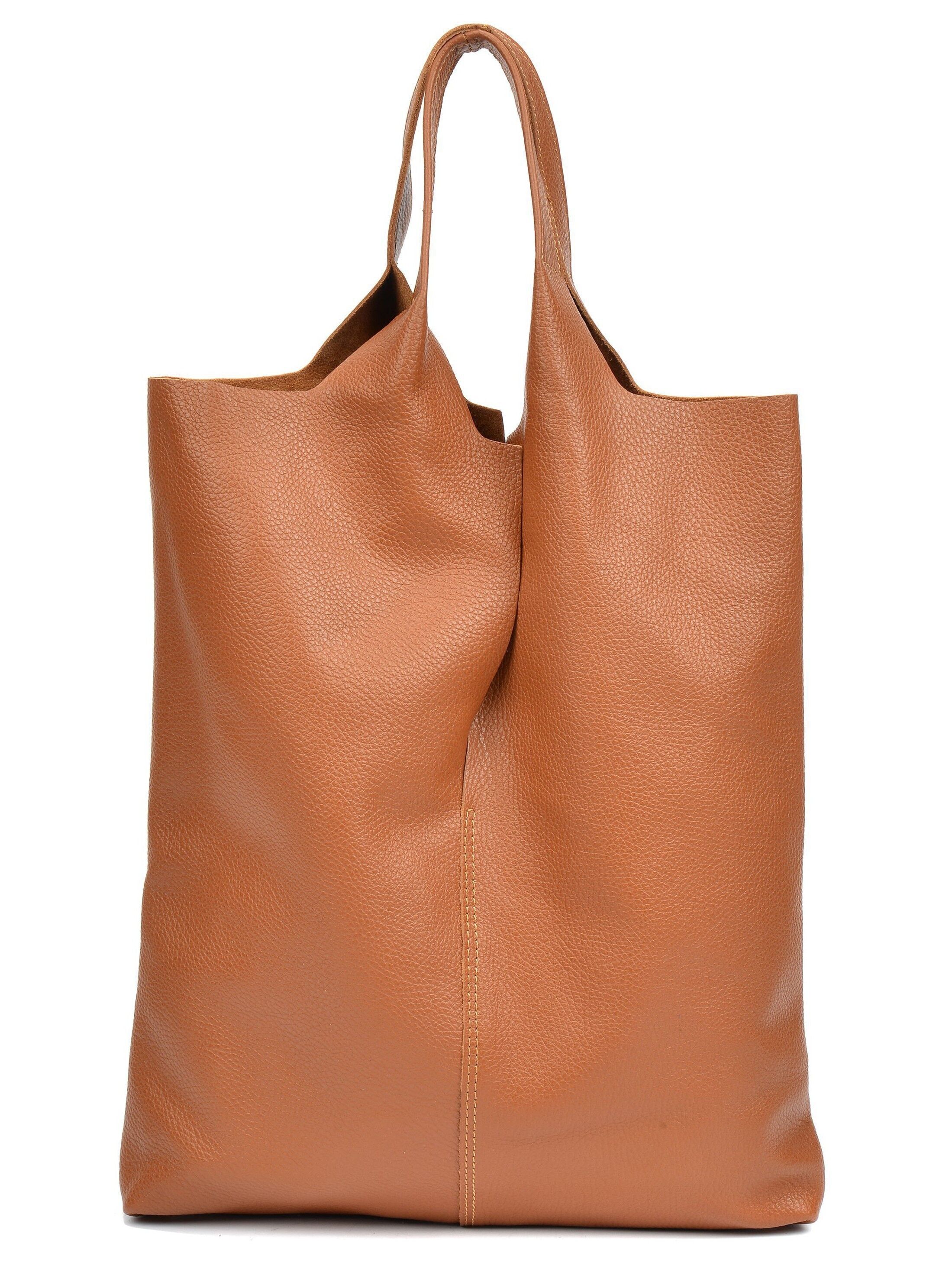 AW21 IR 1274_COGNAC_Shopper Bag