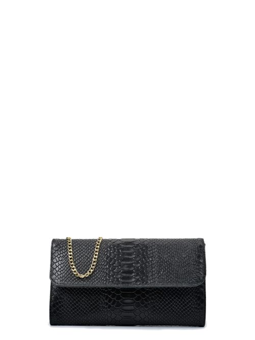 AW21 IR 8018_NERO_Clutch Bag