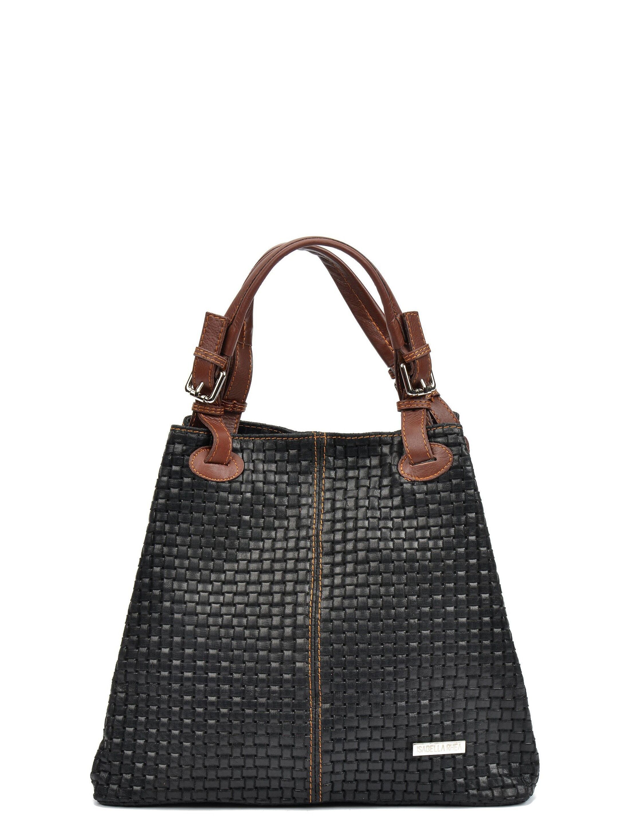 AW21 IR 858_NERO_Shopper Bag